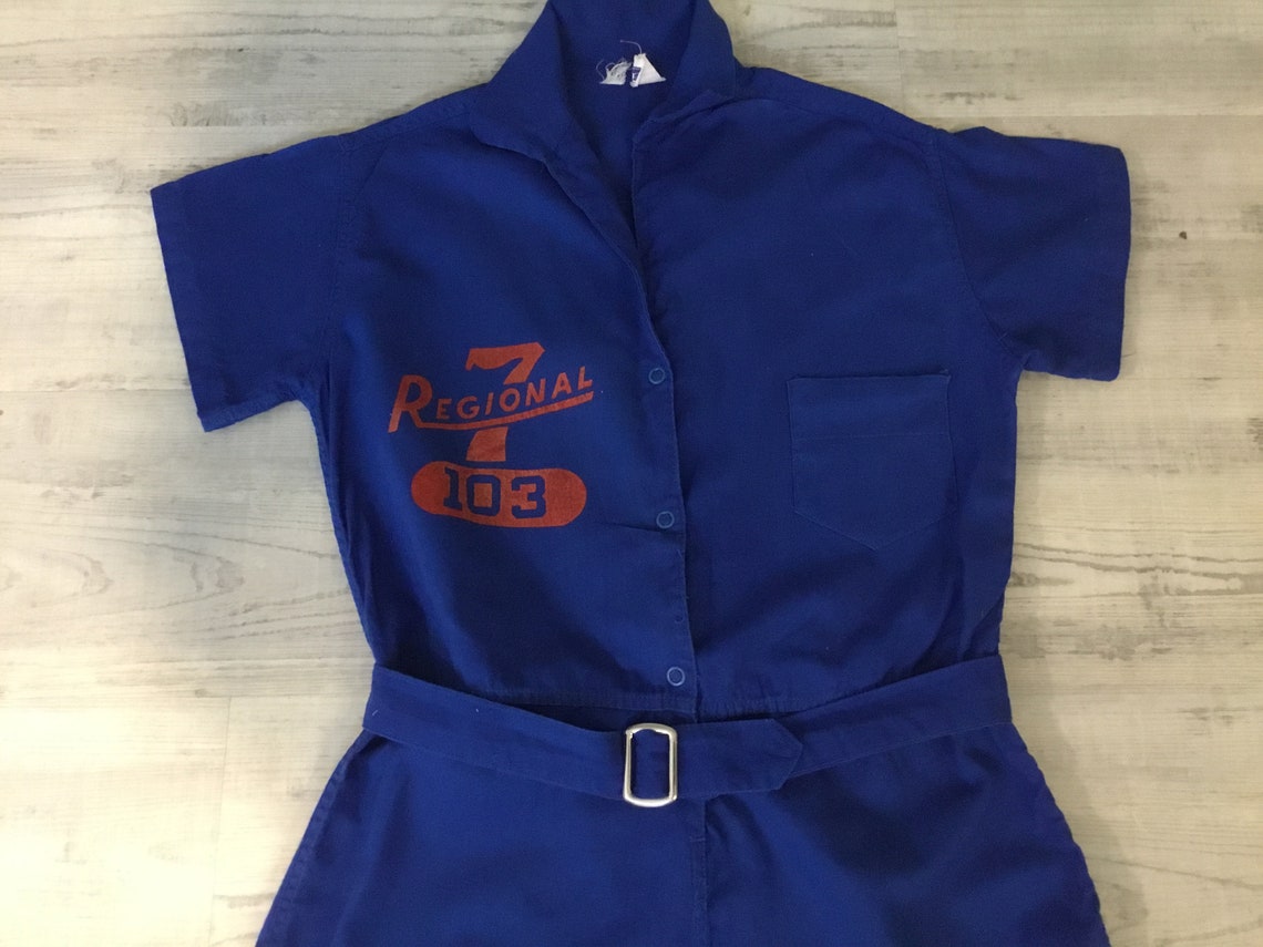 1950's Vintage Gym Uniform Champion Girls Cotton Uniform Etsy