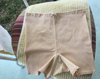 Vintage Panty Girdle Vintage Lingerie Pinup Cupcake Warner's Girdle Beige Girdle As is Not Perfect