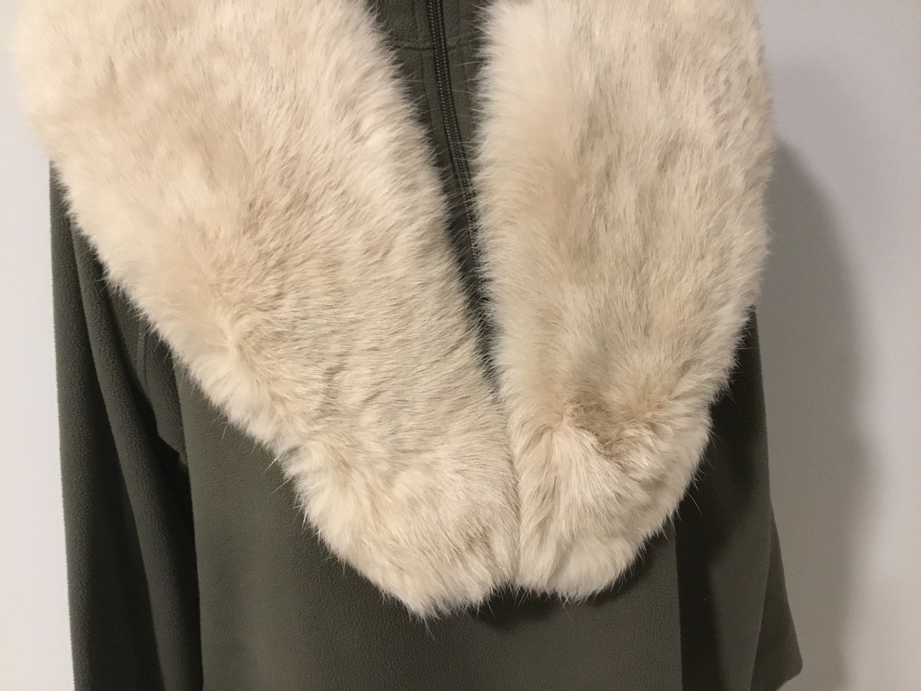 Vintage Fur Collar off With Tan Super - Etsy Norway