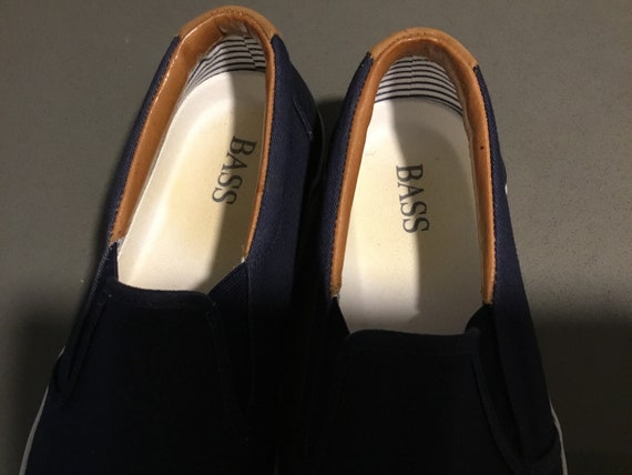 Bass slip on sneakers deals