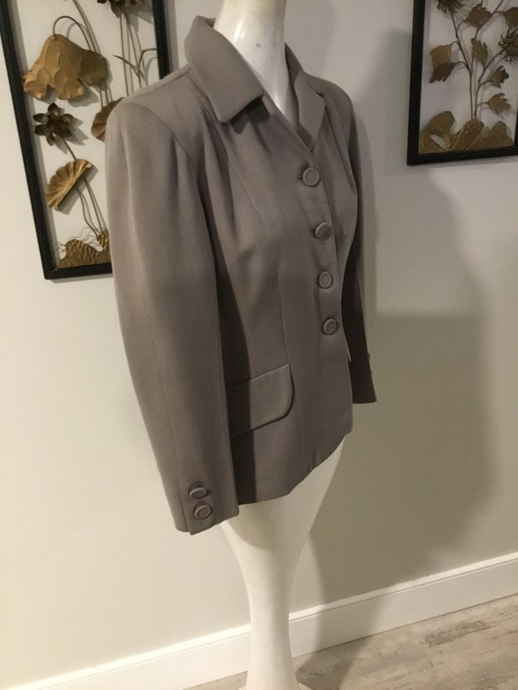 40's-50's Ladies Blazer Tailored Suit Jacket Clas… - image 2