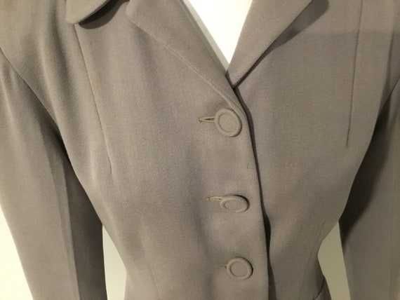 40's-50's Ladies Blazer Tailored Suit Jacket Clas… - image 6