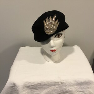 Wool Cocktail Hat - Etsy display picture 1