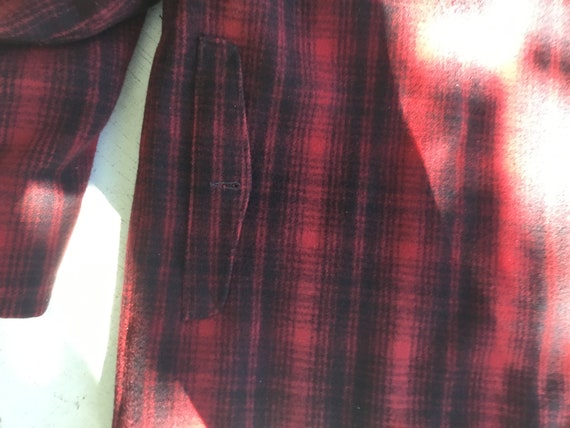 Vintage Plaid Jacket 50 s Woolrich Outerwear Rustic Lumberjack Red and Black Plaid Shacket Oversized Work Jacket Hunting Coat Woolrich Mills Etsy Australia