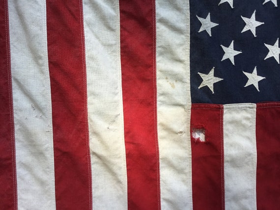 Bandiera Con Occhielli Ottone Bandiera USA Americana 4x6 Piedi (122x183 Cm) - Poliestere Ricamato Con Occhielli In Ottone Bandiera Poliestere Occhielli
