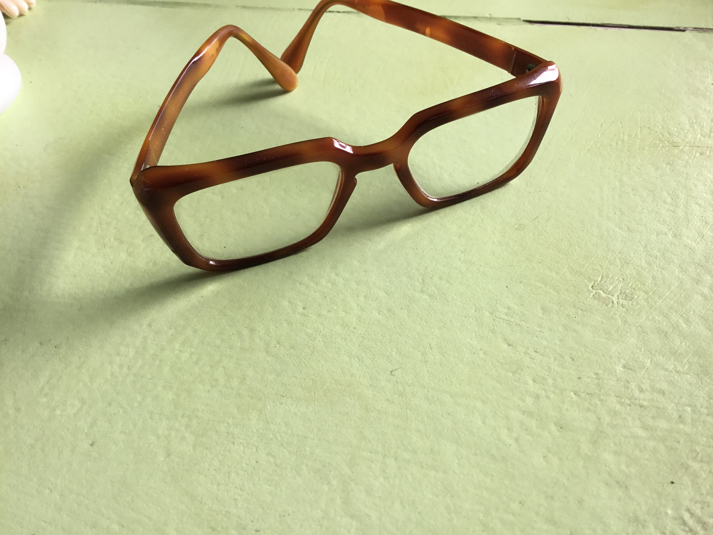 ZYLOWARE FRAME FRANCE サングラス バタフライ ビンテージ Frame France Nylon Funky Eyeglasses Zyloware Tortoise