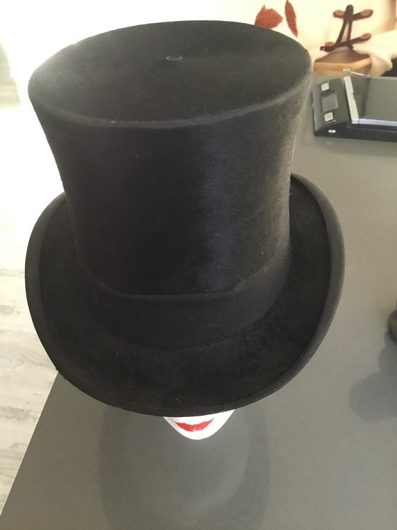 Beaver Top Hat Sombrero Antiguo George 