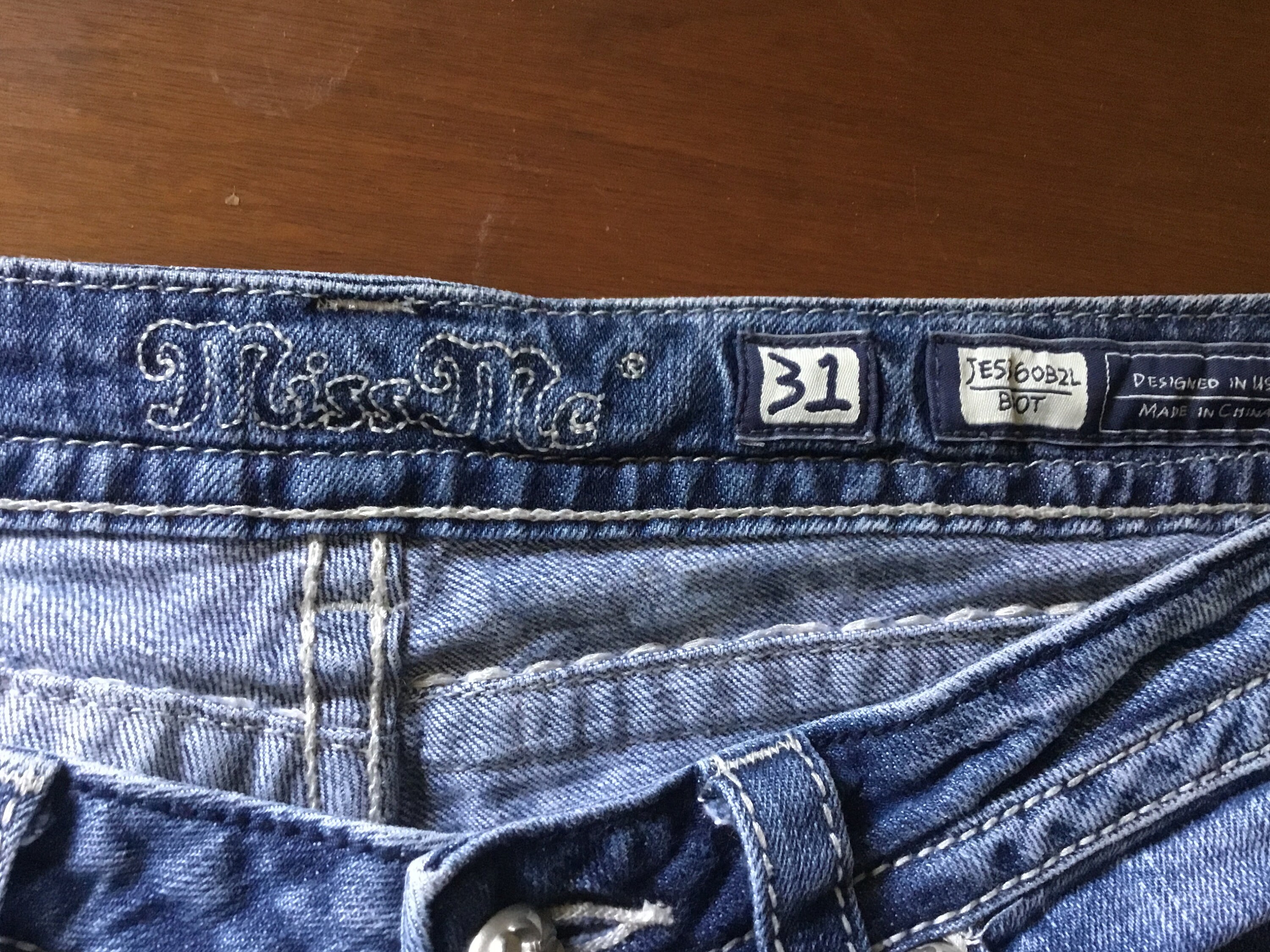 Miss Me Jeans Designer Jeans Large 