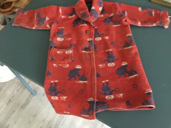 Beacon Robe Child's Beacon Bathrobe HTF Pattern G… - image 3