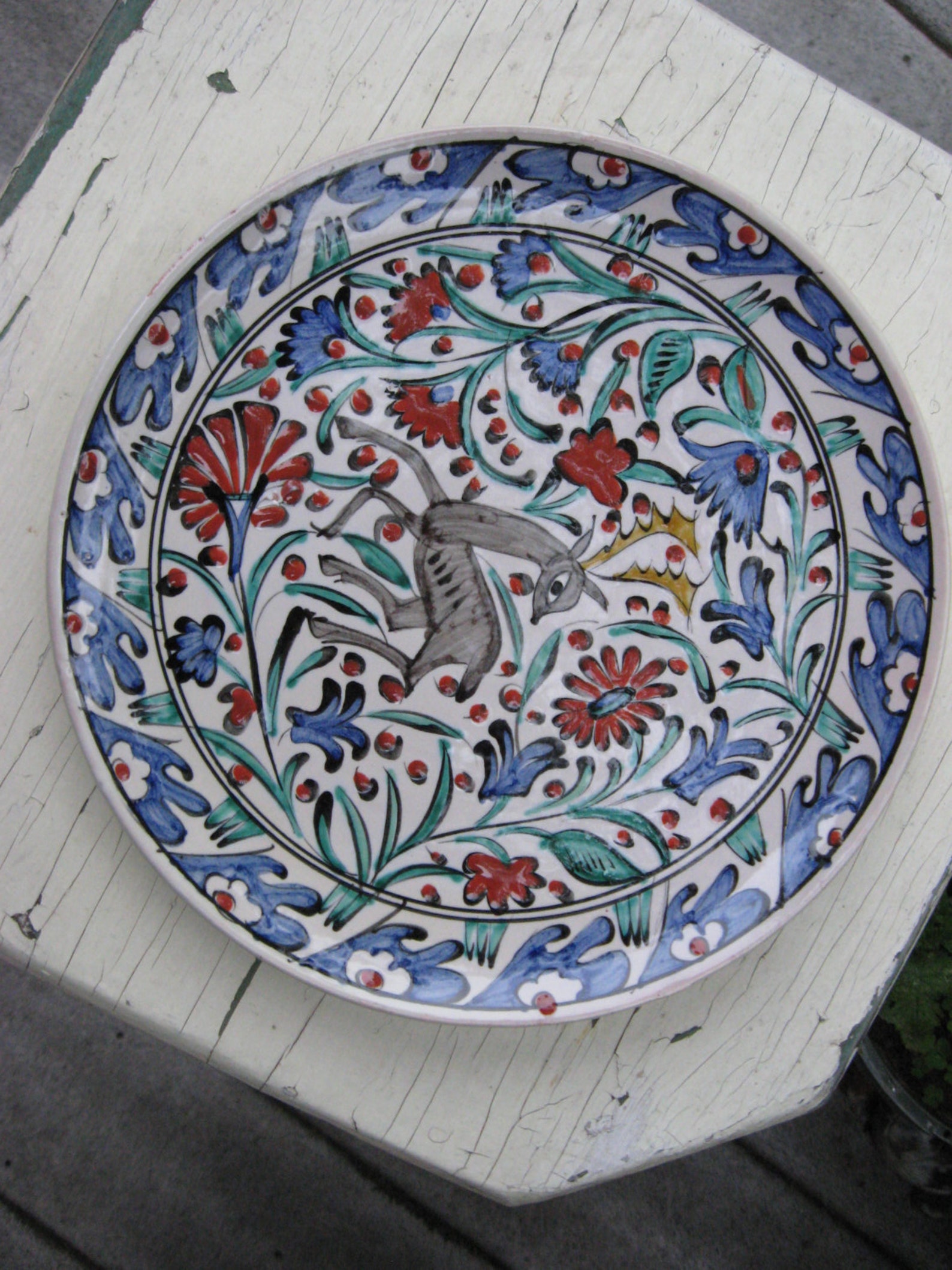 Decorative Plate / Hand Made in Rhodes Greece by ICAROS Etsy