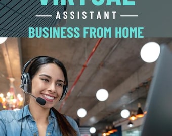 Virtual Assistant Business Guide, Home Based Freelancer Resources (PDF Download)