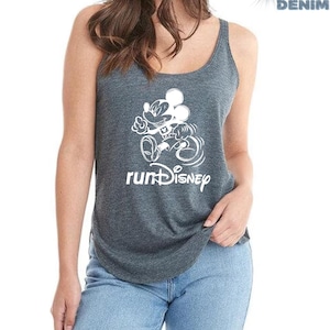 Mickey Mouse runDisney Tank Top, Run Disney Marathon Tank Top, Disneyland Running Tank Top,  Disney Runner Tank Top , Mickey Mouse Tank Top