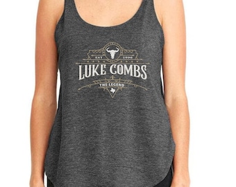 Luke Combs The Legends Est 1990 Tank Top, Country Music Tank Top, Luke Combs Bullhead Tour 2023 Tank Top, Music Lovers Tank Top