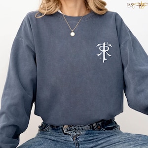 Symbol Lord of Rings Sweatshirt, Lord of Rings Sweatshirt, Vintage Lord of Rings Sweatshirt, The Lord Rings Sweatshirt, Tolkien Sweatshirt