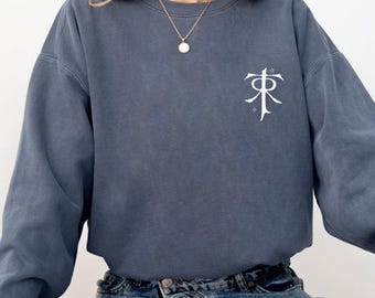Symbol Lord of Rings Sweatshirt, Lord of Rings Sweatshirt, Vintage Lord of Rings Sweatshirt, The Lord Rings Sweatshirt, Tolkien Sweatshirt