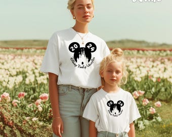 Disney Family Vacation T-Shirt, Mickey Head Matching Shirt, Disney Castle Tee, Mickey Ears 2024 Shirt, Disney Mickey Mouse Shirt