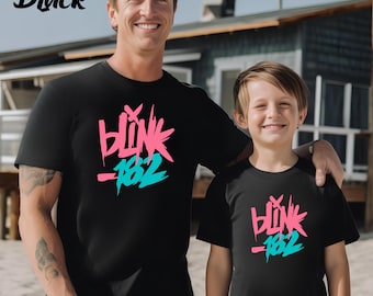 Blink 182 T-Shirt, Vintage Blink 182 Shirt, Blink 182 The World Tour Shirt, Cute Blink Shirt, Blink Matching Shirt