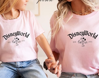 Disneyworld Est 1971 T-Shirt, Mickey Mouse Shirt, Disneyworld Tee, Disney Vacation Shirt, Disney Lovers Shirt