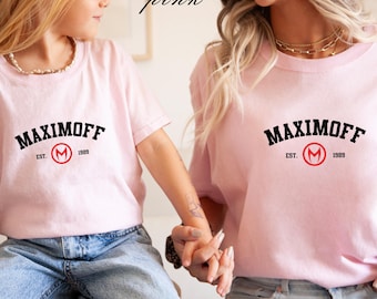 Maximoff Est 1989 T-Shirt, Wanda Maximoff Shirt, Scarlet Witch Shirt, Wanda Maximoff Matching Tee, Vintage MCU Matching Shirt