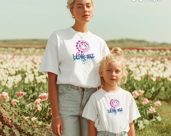 Blink 182 T-Shirt, Cute Blink 182 Shirt, Blink 182 Matching Shirt, Blink 182 Lovers Tee, Aesthetic Blink 182 Shirt