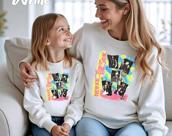 New Kids On The Block The Mixtape Tour 2022 Sweatshirt, Retro Concert Sweatshirt for NKOTB Fans, Vintage Style Music Tour Apparel