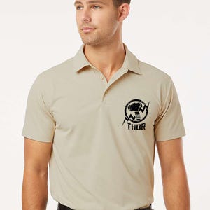 Thor Polo Shirt, Thor Odinson Polo Shirt, Avengers Polo Shirt, Superhero shirt, God of Thunder Shirt, Hammer Throw Polo