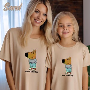Just A Chill Guy T-Shirt, Chill Guy Matching Shirt, Funny Chill Guy Meme Shirt, I&#39;m Just A Chill Guy Shirt