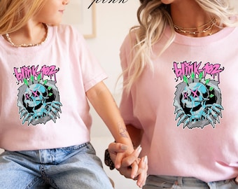 Blink 182 With Skeleton T-Shirt, Blink 182 Six Arrow Skull Shirt, Blink 182 Fan Tee, Blink 182 The World Tour Shirt, Blink 182 Shirt