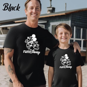 Mickey Run T-Shirt, Mickey Mouse Matching Shirt, Disney Lovers Tee, Run Disney Shirt, Running Mickey Mouse Shirt