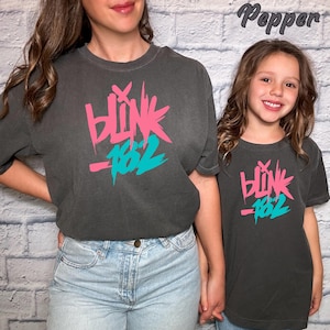 Blink 182 T-Shirt, Vintage Blink 182 Shirt, Blink 182 The World Tour Shirt, Cute Blink Shirt, Blink Matching Shirt