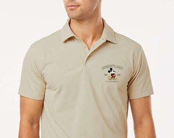 Mickey Disneyland Est 1955 Polo Shirt, Disneyland Vacation Shirt, Vintage Disneyland California Polo Shirt, Mickey Polo Shirt