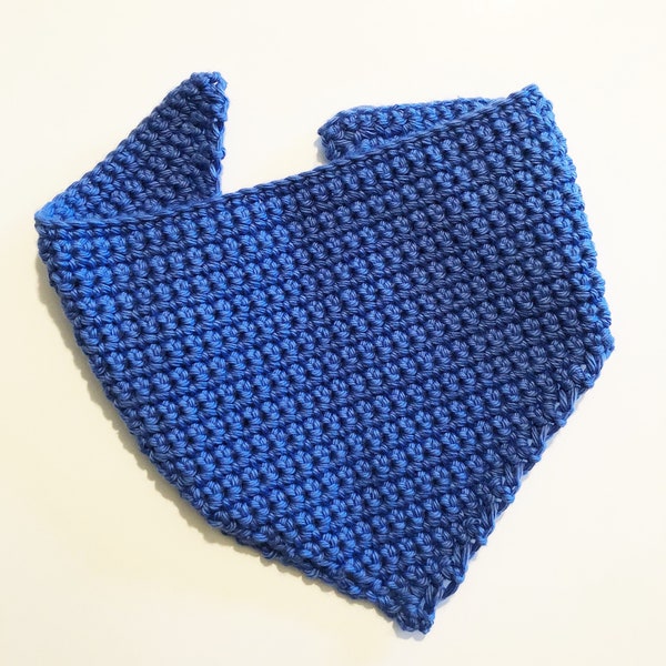 Crochet Bandana Bib Pattern