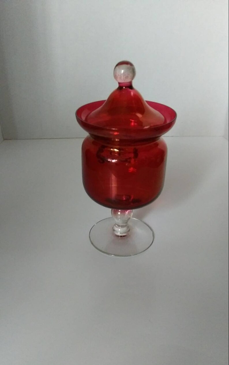 West Virginia Mid Alantic Glass 40th Anniversary Candy Dish Etsy