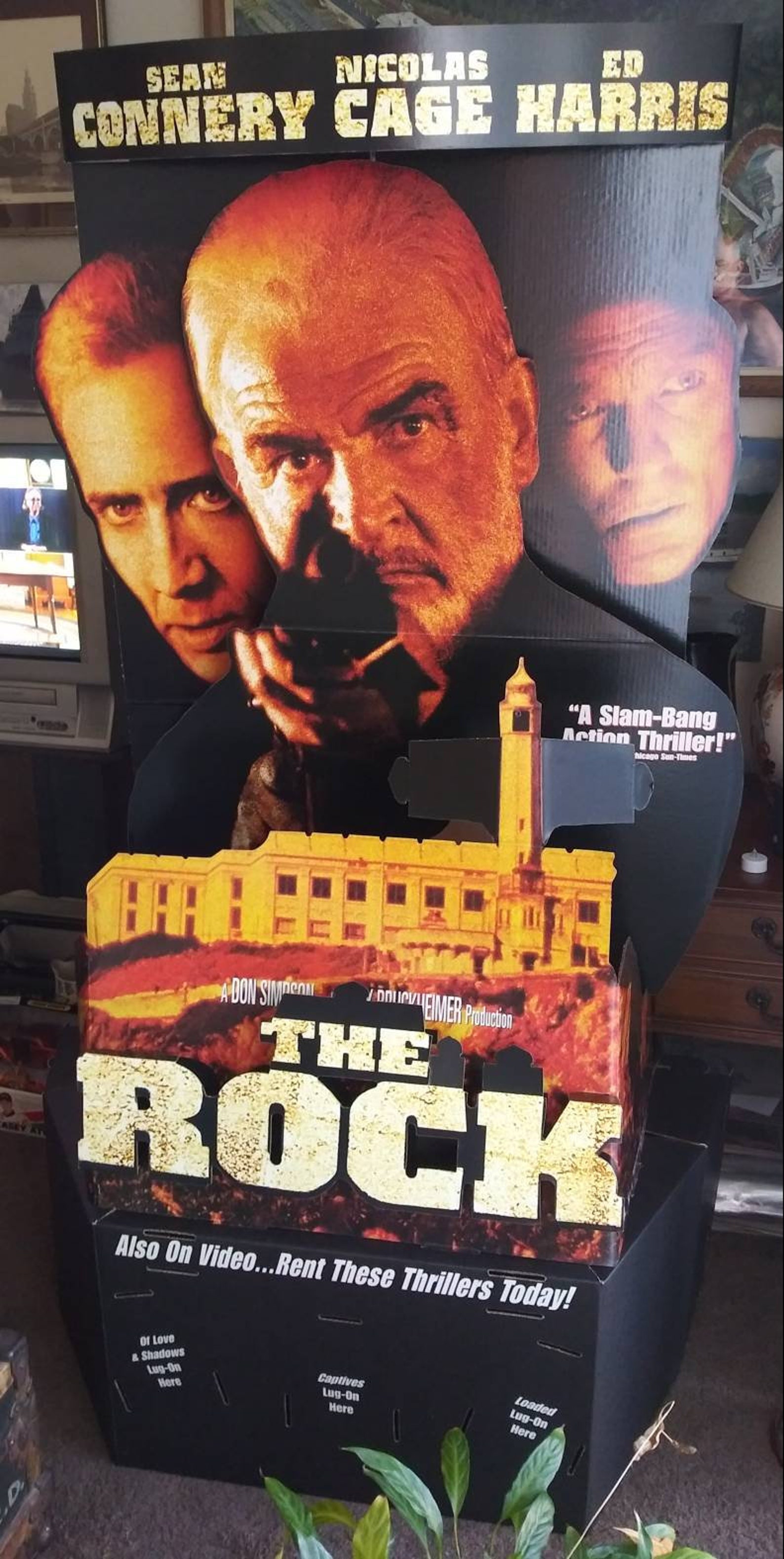 Sean Connery Nicholas Cage Ed Harris Movie Memorable Alcatraz Etsy