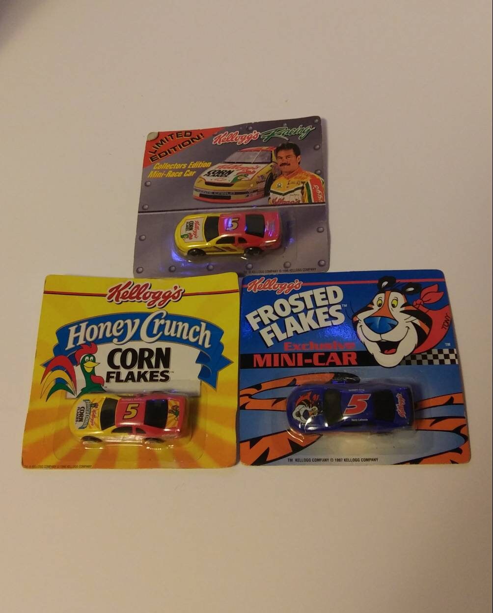 Vintage Nascar Kelloggs Ceral Promotion Frosted Flakes Honey Etsy