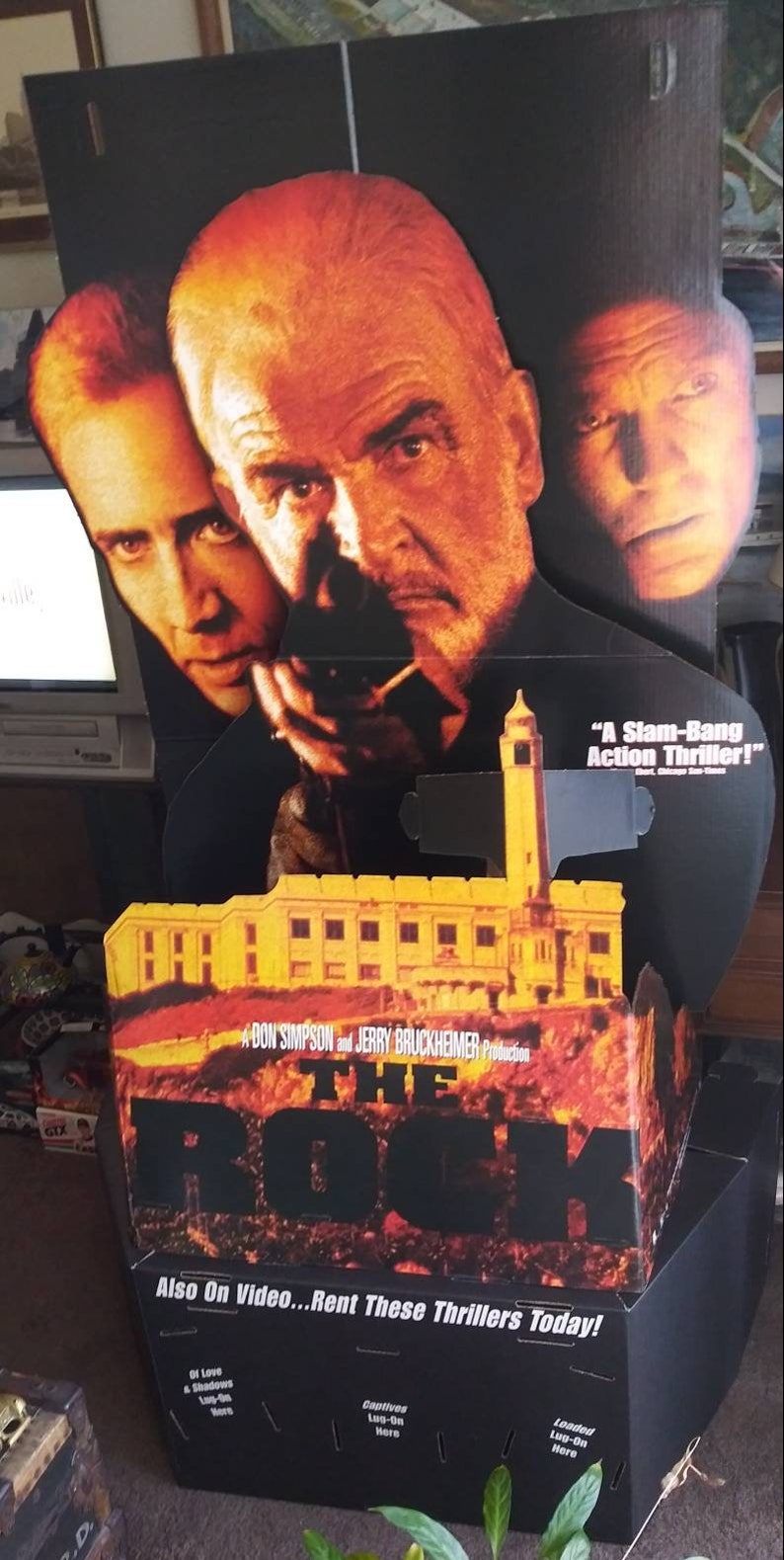 Sean Connery Nicholas Cage Ed Harris Movie Memorable Alcatraz Etsy