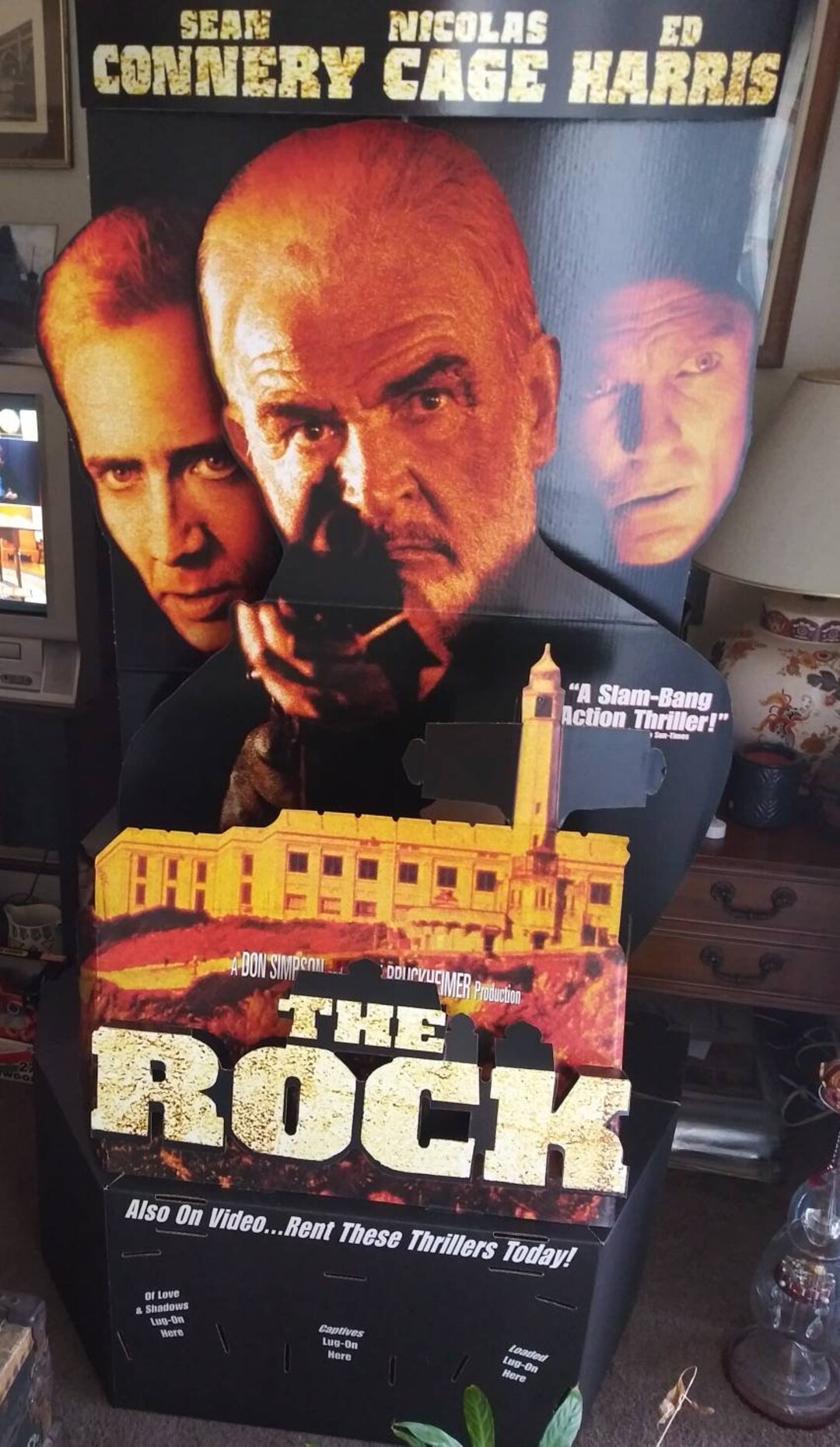 Sean Connery Nicholas Cage Ed Harris Movie Memorable Alcatraz Etsy
