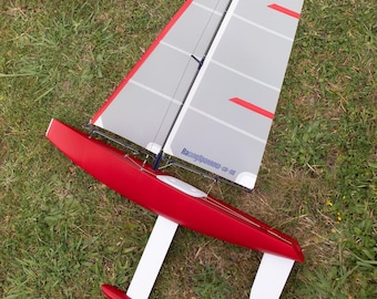 RC Sailboat 3D Printed, Radio controlled yacht.
