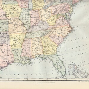 1880s Map of United States East - Il 300x300.5576489135 B7vh