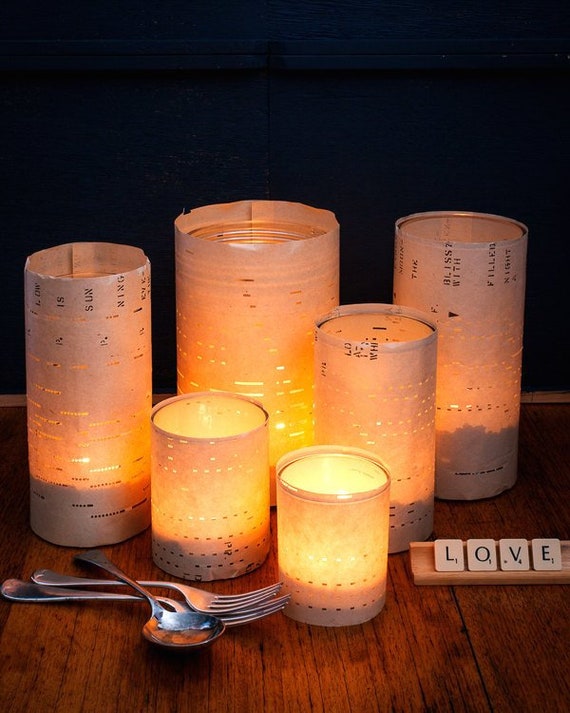 table candle lights