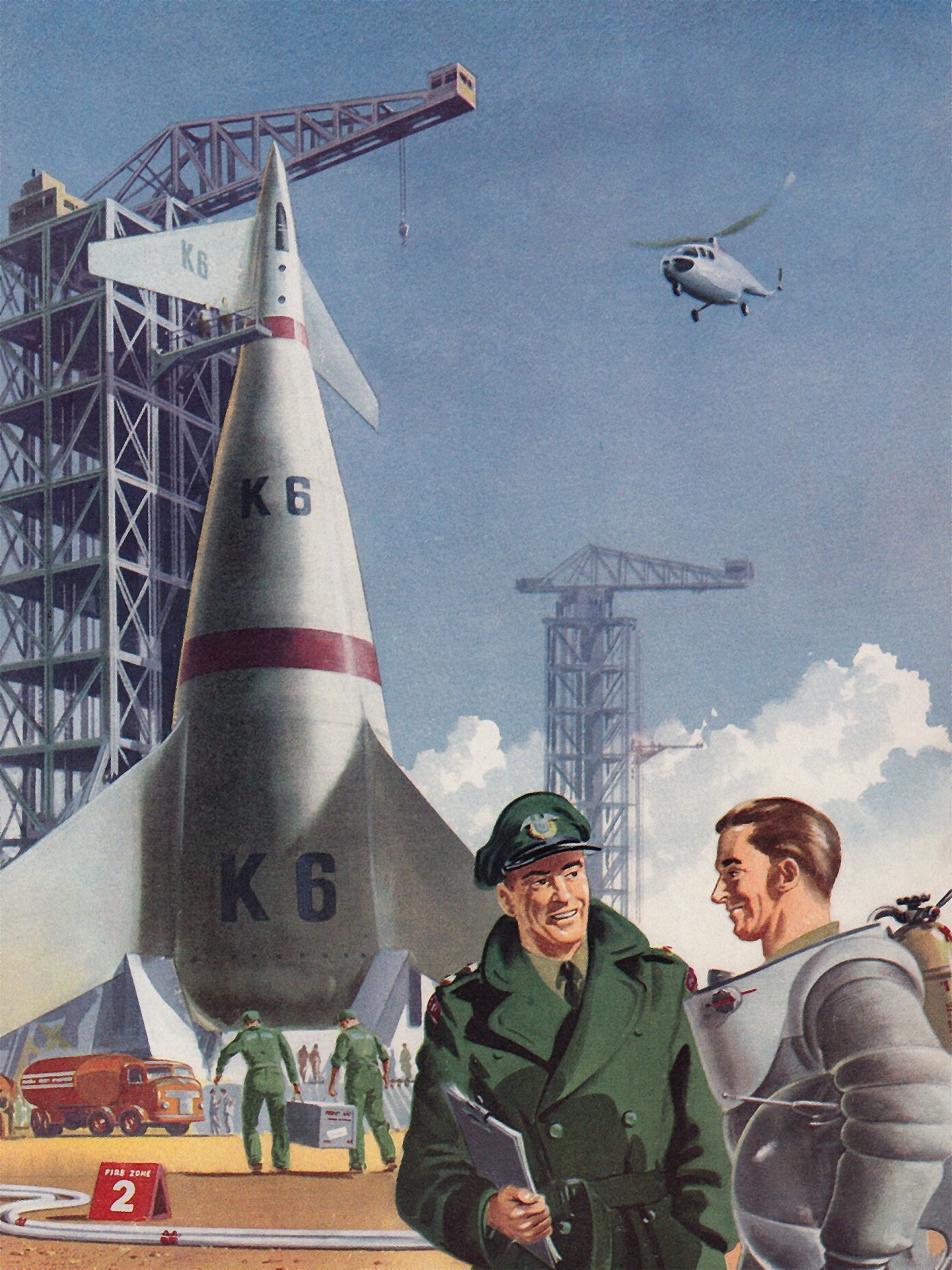 Astronaut Ready for Rocket Launch 1950s Vintage Childrens - Etsy