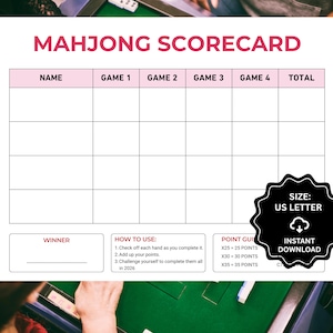 2026 Mahjong Hand Tracker, American Mahjong Scorecard, Printable Mah Jongg PDF Digital Download

mahjong board,
mahjong play,
mahjong cheat sheet,
mahjong table guide,
how to mahjong,
american mahjong,
mahj on the go,
2026 mahjohg,
mahjong card,
travel mahj card,
mahjong tracker,
mahjong hand tracker,
beginner mahjong,



Stay organized and play with confidence using this premium 2026 Mahjong Hand Tracker printable.