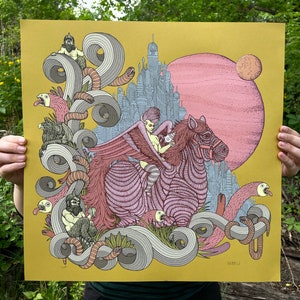 Chubby Pegasus - Screen Print Poster