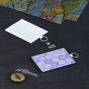 Strakke kaarthouder van saffianoleer, chique visitekaarthouder, minimalistische portemonnee, modern cadeau voor hem, stijlvol accessoire voor haar