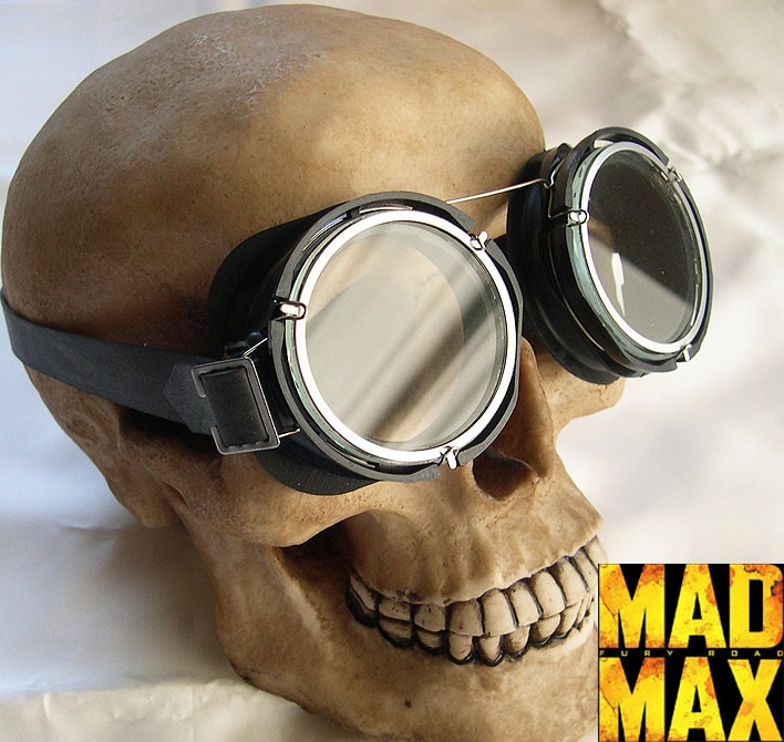 Round motorcycle goggles Clearance