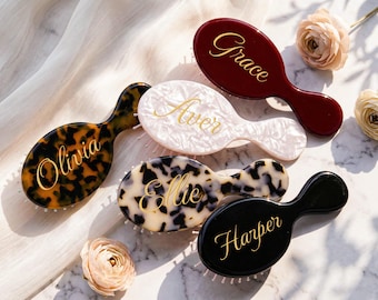 Personalized Engraved Name Comb, Custom Mini Hair Comb, Pocket Comb,Custom Hairbrush,Bridesmaid Gift, Gift For Her