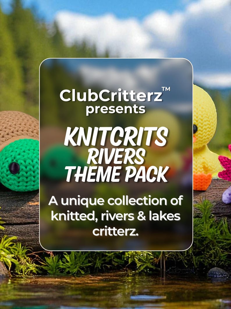 River Animal Fidget Toys | 3D Printed Knit-Textured | Axolotl Frog Duck Turtle Otter | Aquatic Fun | Sensory Play | 5-Piece Set image 2