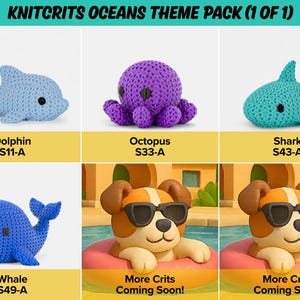 Knitcrits Oceans Theme Pack (1 of 1)