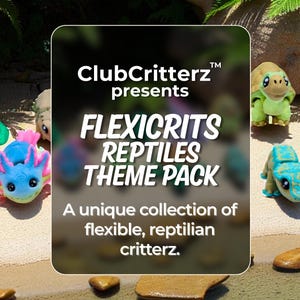 Reptile Fidget Toys | 3D Printed Snakes Lizards Turtles | Sensory Play | 11-Piece Articulated Set Bild 2
