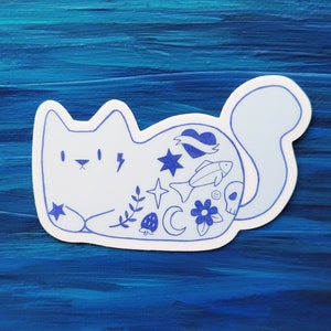 Tatt Catt Sticker